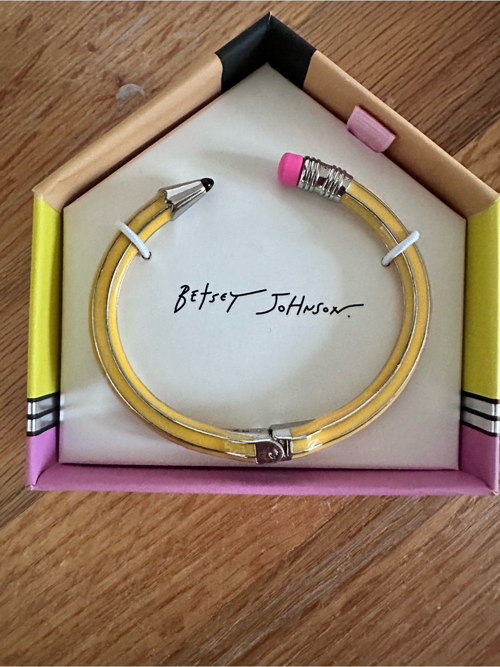 Betsey Johnson Pencil Bracelet